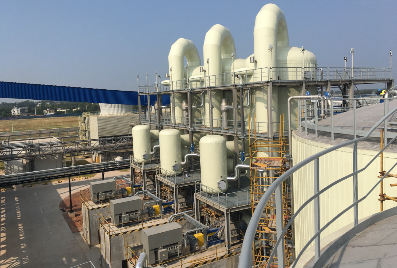 山鷹紙業(yè)華南、廣東竹纖維MVR蒸發(fā)系統(tǒng)